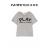 playcommedesgarcons川，久保玲童装play棉，t恤farfetch发发奇