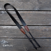 cam-in 真皮复古单反相机背带 微单摄影肩带 适用于索尼富士佳能