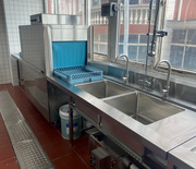商用通道式洗碗机履带全自动喷淋式洗碗器食堂酒店厨房餐厅工厂