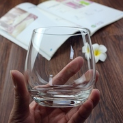 弓箭玻璃商用圆形欧式洋酒杯网红透明饮料杯西餐厅水杯蛋形啤酒杯