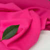 意大利进口玫红色单层核桃纹绉纱羊毛衬衫，连衣裙旗袍西装手工布料