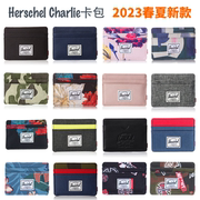 美国Herschel Supply Charlie oscar 信用卡夹卡包帆布钱包