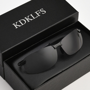 kdklfs男士太阳眼镜方形墨镜开车驾驶专用偏光，防紫外线强光