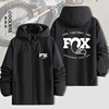 Fox Racing前叉队版越野山地自行车logo三合一冲锋衣防风春秋外套