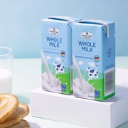 山姆超市欧洲阳光牧场德国进口全脂脱脂牛奶牛乳超高温灭菌大小盒