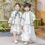 儿童汉服春秋装男女童中国风古装改良表演服幼儿园唐装演出服套装