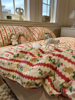 韩系草莓兔兔床上四件套，全棉少女心1.5m1.8米，宿舍被套床单三件套
