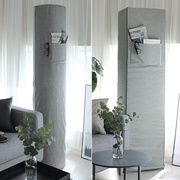 空调套立式空调防尘罩柜机空调罩套圆柱形简约现代遮尘布韩版3匹