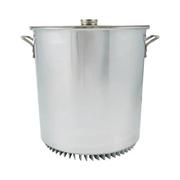 燃气节能汤桶加厚大容量铝锅，卤桶牛肉汤锅，翅片铝桶商用熬粥高汤桶