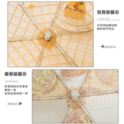 菜罩家用可折叠长方形餐桌剩菜罩饭菜，食物罩饭罩子防苍蝇伞盖菜罩