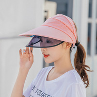 帽子女，夏韩版潮户外遮阳防晒帽