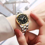 手表女机械表名表3171欧品客瑞士金表奢侈品牌十大女表