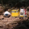 迪士尼WALL-E瓦力机器人总动员 伊娃EVE手办模型 车载摆件 模型