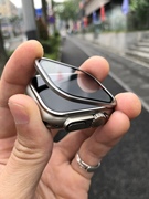 金属边框钢化膜适用苹果手表iwatchultra玻璃膜49mm保护膜手表膜