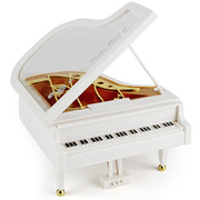 创意钢琴音乐盒八音盒家居床头摆件学生节日礼物