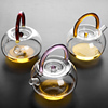 茶壶单壶煮茶烧凉开水壶带过滤耐高温泡茶壶泡茶器玻璃花茶壶茶具