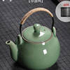 青瓷茶壶单壶大号龙泉冰裂陶瓷大容量功夫茶具泡茶提梁壶中式茶i.