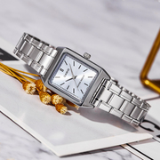 卡西欧手表女复古小方块表石英女式手表，ltp-v007海外直邮