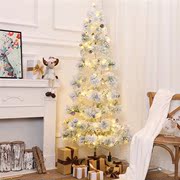1.8米圣c诞树大型家用白色发光圣诞树摆件圣诞节装饰W场景布置饰