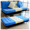 简易沙发整装两用欧式懒人布艺沙发，1.8米2小户型租房折叠床沙发床