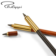 德国Philippi黄铜实木笔杆金属合金双笔头简约永恒特种创意铅笔