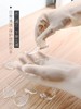 日本spsauce胶皮手套清洁洗碗洗衣加长厨房，耐热薄款家务手套