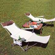 轻便折叠沙滩椅午休椅 可拆洗坐躺两用休闲椅 户外便携式折叠躺椅