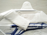 白色透明打包塑料袋背心，式手提袋加厚飞机，图案购物袋卖菜大号袋子
