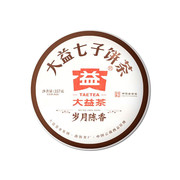 大益茶叶 岁月陈香普洱茶 2022年熟茶 357g云南七子饼茶糖香茶叶