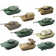 拇指小坦克小兵人玩具军事，导弹口袋战车，儿童男孩套装飞机合金模型