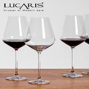Lucaris进口水晶玻璃红酒杯家用大号勃艮第杯高脚葡萄酒杯香槟杯