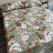 加厚款田园2.4米宽幅纯棉帆布，布料窗帘沙发，桌布粗布床单棉麻面料