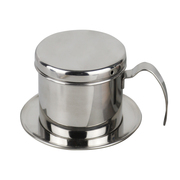 越南咖啡壶滴漏式 滴滴金 家用不锈钢便携咖啡粉滴壶冲泡壶过滤杯
