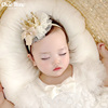 韩国时尚婴儿发带立体蕾丝公主，发饰女宝宝，生日头饰新生儿头箍