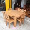 橡木餐桌浅色实木，餐桌小户型伸缩折叠餐桌椅，组合家用木头桌椅