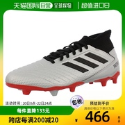 adidas阿迪predator19.3男足球，钉鞋运动鞋颜色银色黑色