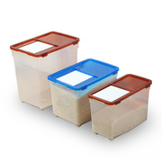 展帆塑料厨房米缸米罐防虫塑料装米箱带盖防潮米桶储米箱25kg