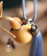 个性手工编制葫芦高档车，挂件摆件包包，挂件天然葫芦摆件保平安挂饰