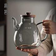 加厚耐高温玻璃茶壶大容量家用水壶懒人大号冲茶带过滤泡茶器