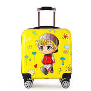 儿童拉杆b箱定制18寸卡通行李箱可坐20寸登机箱万向轮旅行箱3D男