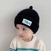 儿童帽子冬款针织帽宝宝秋冬季男童毛线帽男孩2023婴儿帽子