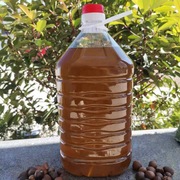 千岛湖土特产农家自榨野生小颗粒山茶籽油500克 天然食用油土茶油