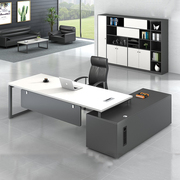 老板桌椅组合简约现代木质办公桌单人电脑书桌经理桌主管桌财务桌