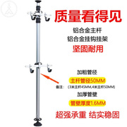 。自行车墙上挂架家用顶天立地架墙免打孔支架室内单车立式停车架