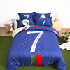 C罗7号足球明星床上用品四件套1.8男生寝室被罩床单3件套1.5