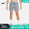 nike耐克男裤梭织，速干跑步短裤透气训练灰色，运动五分裤dm4742-084