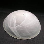 欧式铁艺吸顶灯玻璃琉璃灯罩圆外壳30cm25cm云彩磨砂玻璃灯罩