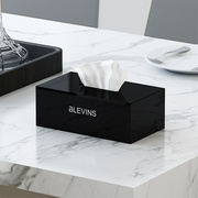 多功能抽纸盒卫生间客厅欧式餐巾纸盒家用简约 亚克力ins风收纳盒