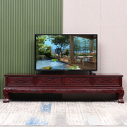 红木家具电视柜非洲酸枝木，明清古典客厅，中式实木四抽四门电视柜