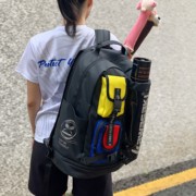 川崎羽毛球包双肩背包男女专业运动3支装大容量2022羽毛球包